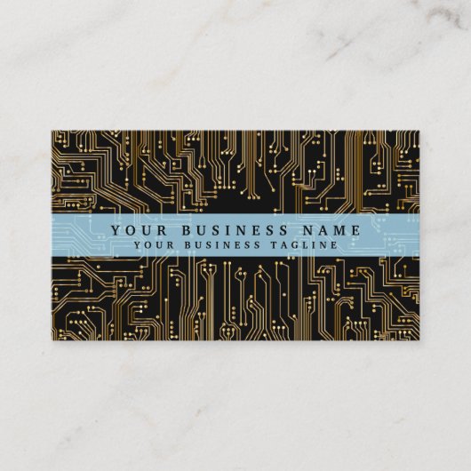 Carte de visite de technicien informatique (Devant)