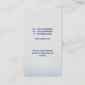 carte de visite de technologie (Dos)