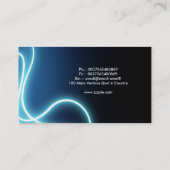 carte de visite de technologie (Dos)
