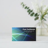 carte de visite de technologie de l'électricité de (Debout devant)