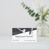 Carte de visite de télécommunication (Debout devant)