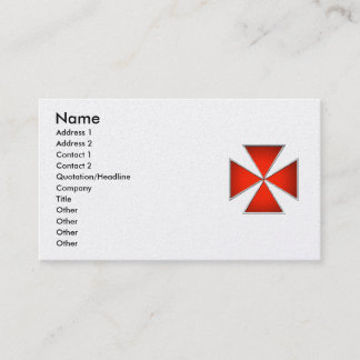 Carte de visite de Templar Pattee