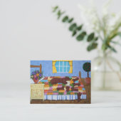 Carte de visite de temps d'histoire de teckel (Debout devant)