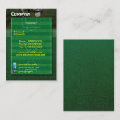 Carte de visite de terrain de football (Devant / Derrière)