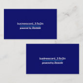 Carte de visite de test (Devant / Derrière)