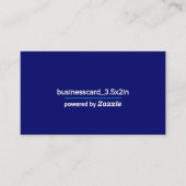 Carte de visite de test (Devant)