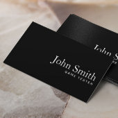 Carte de visite de test de jeu de code QR noir cla