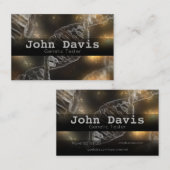 Carte de visite de test génétique (Devant / Derrière)