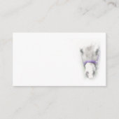 Carte de visite de tête de cheval (Devant)