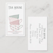 Carte de visite de Teups Pile Pastel (Devant / Derrière)