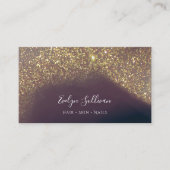 carte de visite de texture de parties scintillant  (Devant)