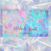 carte de visite de texture de pierre optique