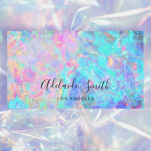 carte de visite de texture de pierre optique