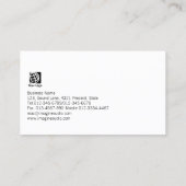 Carte de visite de texture de soie décorateur inté (Dos)