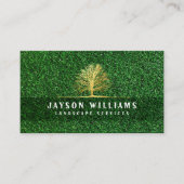 Carte de visite de texture laiteuse moderne avec G (Devant)