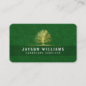 Carte de visite de texture laiteuse moderne avec G (Devant)