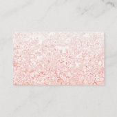 Carte de visite de texture personnalisée (Dos)