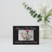 Carte de visite de thé d'après-midi (Debout devant)