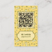 Carte de visite de thé glacé (Dos)