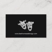 Carte de visite de théâtre (Dos)