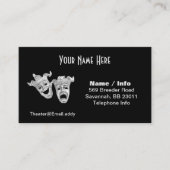 Carte de visite de théâtre (Devant)