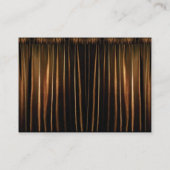 Carte de visite de théâtre (Dos)