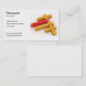 Carte de visite de thérapeute (Devant / Derrière)