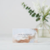 Carte de visite de thérapeute Abstrait (Debout devant)