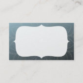 Carte de visite de thérapeute de professeur ou de (Dos)