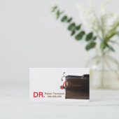 Carte de visite de Therapeutist/médecin de (Debout devant)