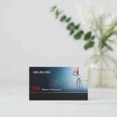 Carte de visite de Therapeutist/médecin de (Debout devant)