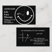 Carte de visite de thérapie (Devant / Derrière)