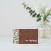 Carte de visite de thérapie de massage (Debout devant)