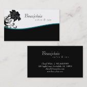 Carte de visite de thérapie de massage de spa de (Devant / Derrière)