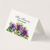 Carte de visite de thym (Devant)