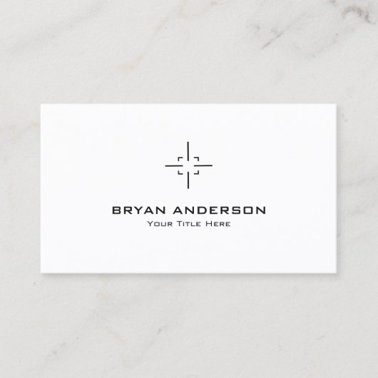 Carte de visite de tir sportif (Devant)