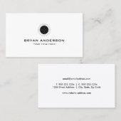 Carte de visite de tir sportif (Devant / Derrière)