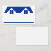 Carte de visite de toit et de Chambre (Devant / Derrière)