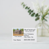 Carte de visite de toiture (Debout devant)