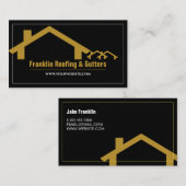 Carte de visite de toiture et de coupeuses profess (Devant / Derrière)