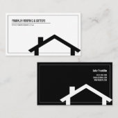 Carte de visite de toiture et de coupeuses profess (Devant / Derrière)