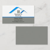 Carte de visite de toiture professionnel (Devant / Derrière)