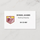 Carte de visite de toiture simple (Devant)