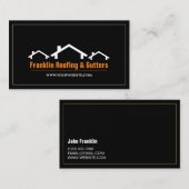 Carte de visite de toitures et de tuteurs professi (Devant / Derrière)