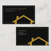 Carte de visite de toitures et de tuteurs professi (Devant / Derrière)