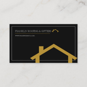 Carte de visite de toitures et de tuteurs professi