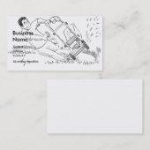 Carte de visite de tondeuse à gazon (Devant / Derrière)