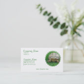 Carte de visite de tortue (Debout devant)