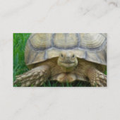 Carte de visite de tortue (Dos)
