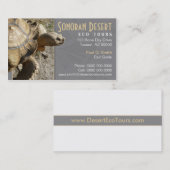 Carte de visite de tortue/tortue (Devant / Derrière)